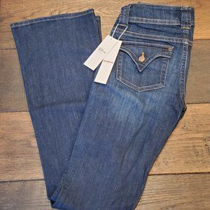New HUDSON Signature Midrise Bootcut Jean Size 26